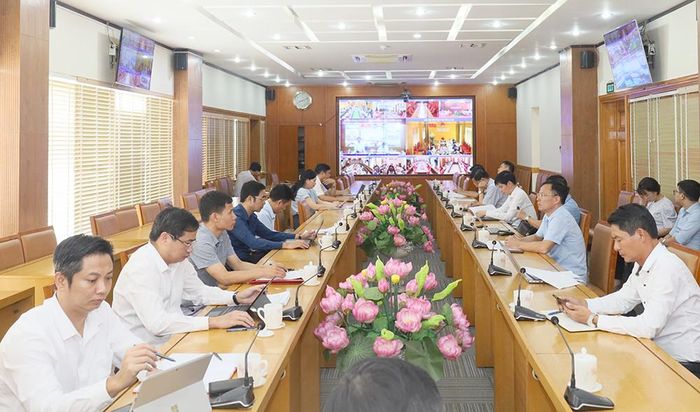 Hội nghị được tổ chức theo hình thức trực tuyến.
