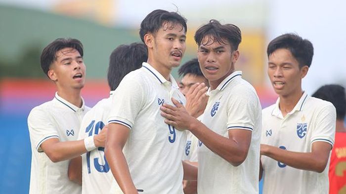 U19 Thái Lan đã có 4 điểm sau 2 trận đấu với U19 Malaysia và U19 Myanmar. Ảnh: KH