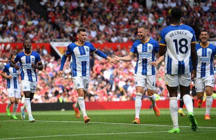 Pascal Gross mở tỷ số cho đội khách