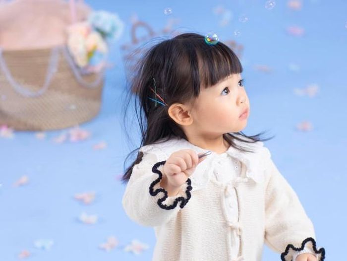 Vẻ ngoài "cưng xỉu" của "thiên thần nhí" nhà Cường Đô La - Đàm Thu Trang.