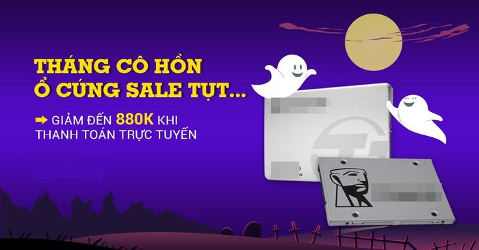 Tất tần tật mọi thứ trên đời đều được giảm giá mạnh vào tháng cô hồn, kể cả mua bán online.
