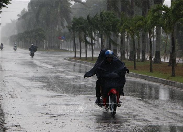 Mưa lớn ở Bắc Bộ diễn ra trong hai ngày tới. Ảnh: Duy Khương/TTXVN.
