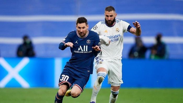 Chân sút người Pháp đã từng góp công lớn loại đội bóng của Messi khỏi vòng 16 đội Champions League. Ảnh: CGI.