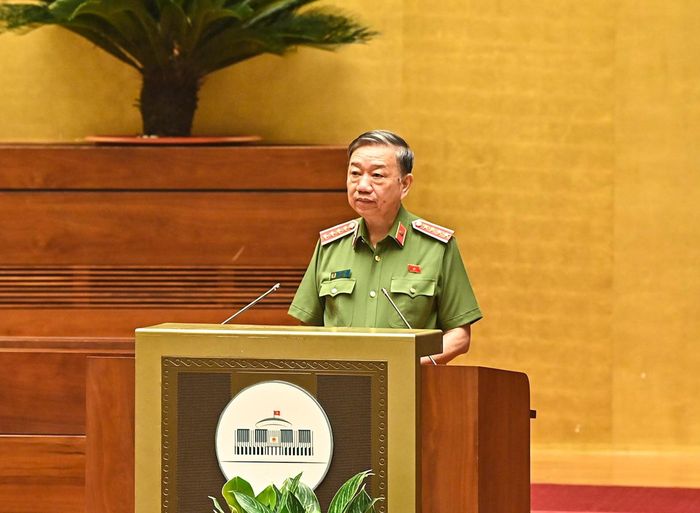  Bộ trưởng Công an Tô Lâm. Ảnh Như Ý