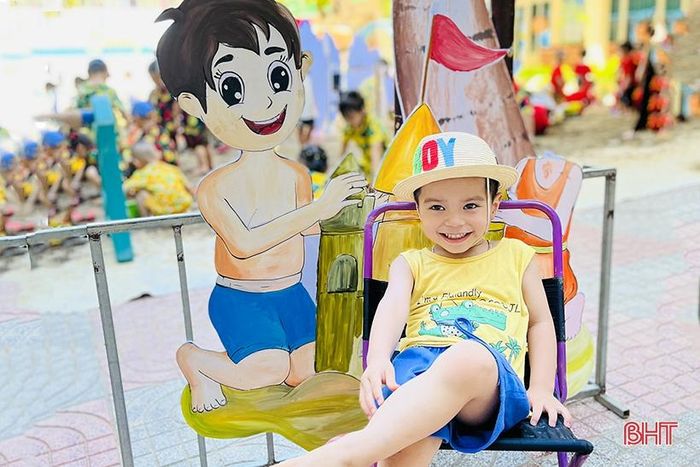 ... hay chụp một bức ảnh “check in” đậm chất mùa hè sôi động
