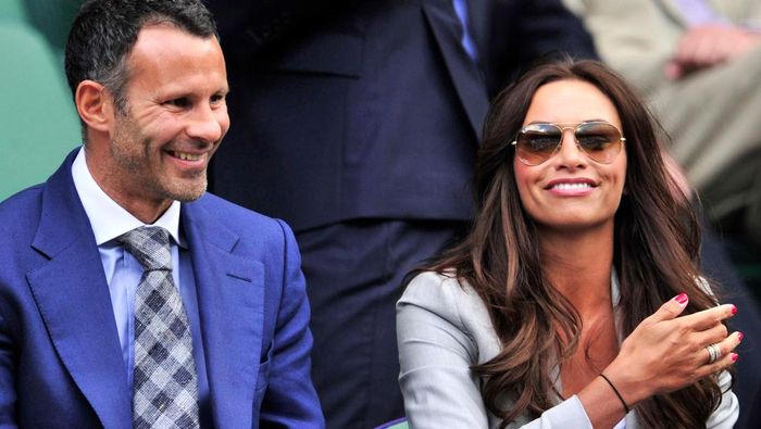 Ryan Giggs và Kate Greville lúc còn mặn nồng