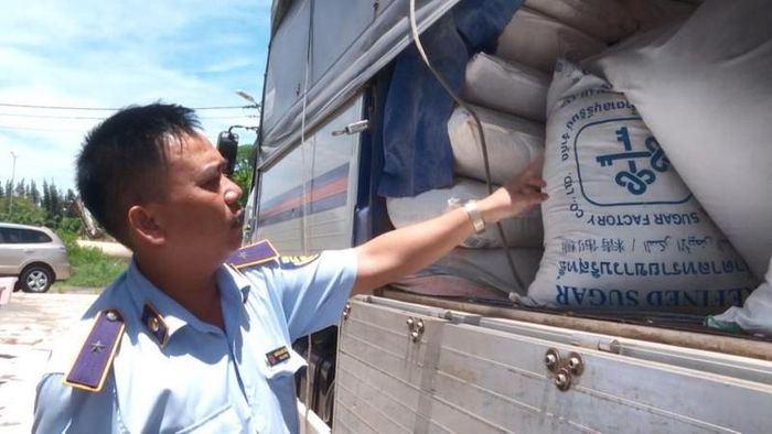Số đường nhập lậu bị Cục Quản lý thị trường Phú Yên tạm giữ để tiếp tục điều tra và xử lý theo quy định pháp luật.