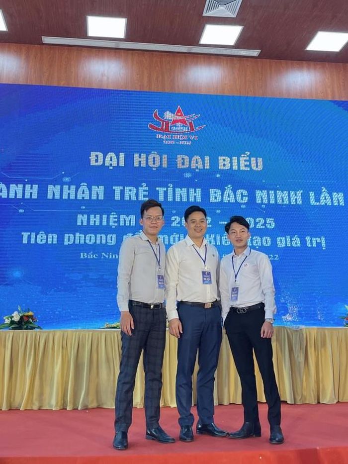 Hoài Nam là một trong số doanh nhân trẻ tiêu biểu tỉnh Bắc Ninh.