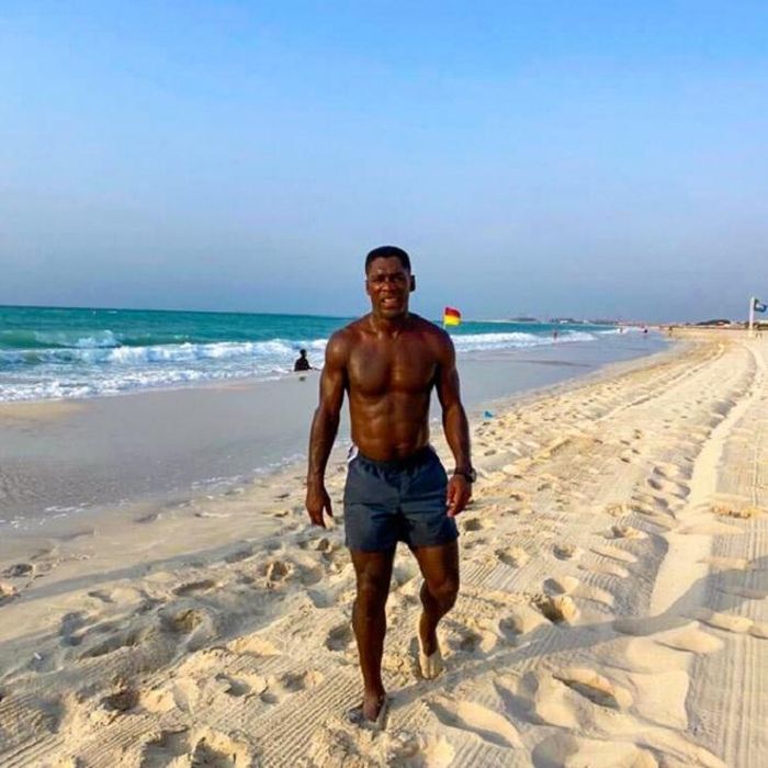 Seedorf thường chia sẻ với mọi người các bài tập của mình trên mạng xã hội