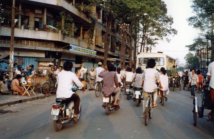 Trên đường Nguyễn Tri Phương.