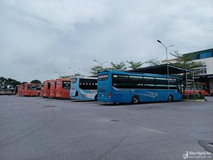 Sau khi Sở Giao thông vận tải Nghệ An đi kiểm tra, đôn đốc, nhiều doanh nghiệp kinh doanh vận tải hành khách đã tiến hành giảm giá vé. Ảnh: Tiến Đông