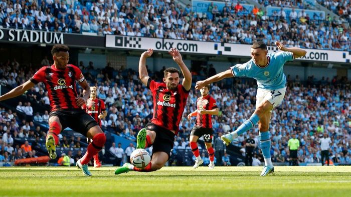 Bournemouth thua thảm Man City ở vòng 2