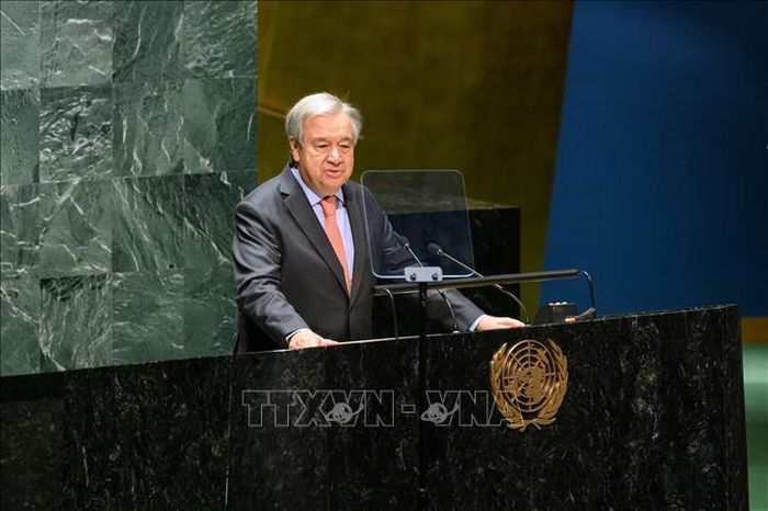 Tổng thư ký Liên hợp quốc Antonio Guterres. Ảnh: THX/TTXVN
