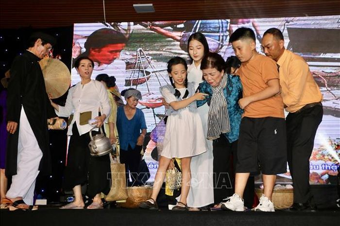 Tiết mục “Nét xưa” là một trong những điểm nhấn của Chương trình nghệ thuật "Đêm Đông Ba".