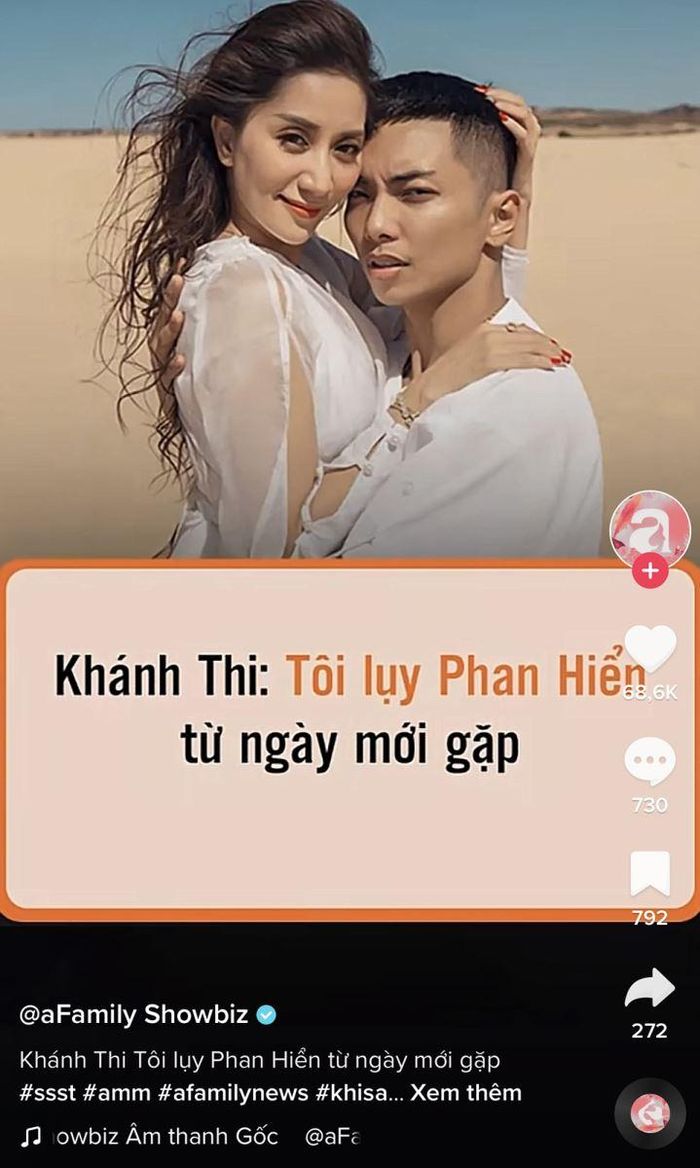 Các thông tin hậu trường giải trí trên TikTok thu hút sự quan tâm của khán giả