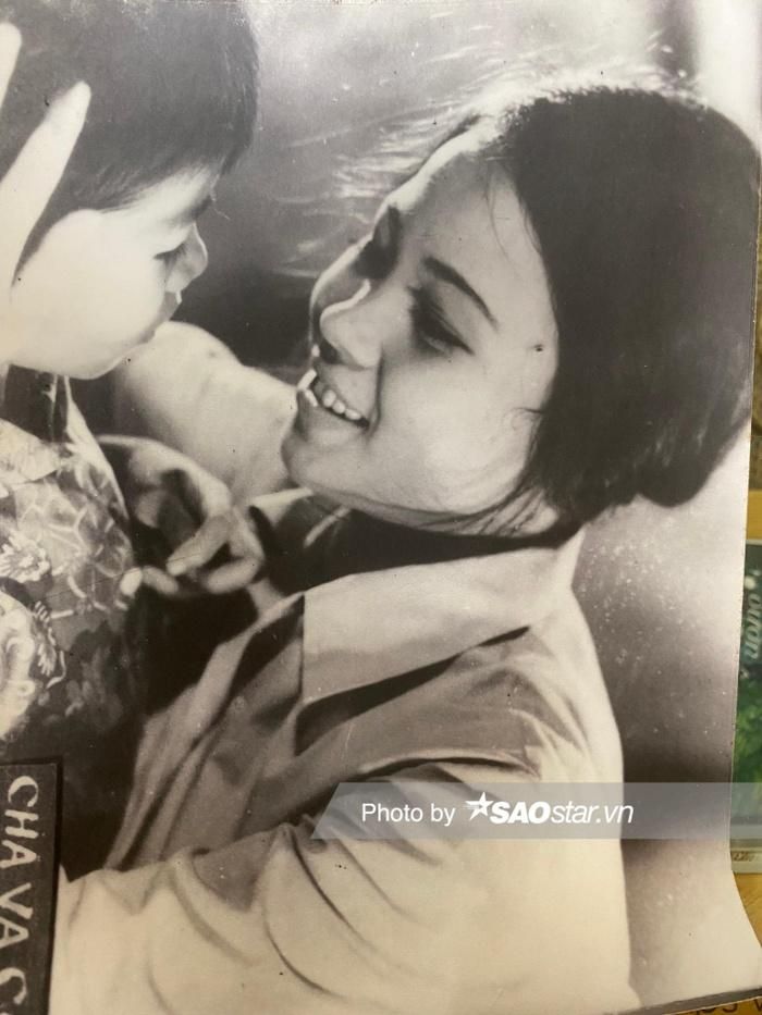 NSƯT Thanh Quý trong phim Cha và con (năm 1979), khi ấy bà 21 tuổi.