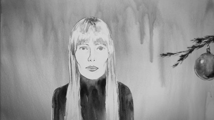 Joni Mitchell đã hát thay lời những người cô đơn trong Giáng sinh