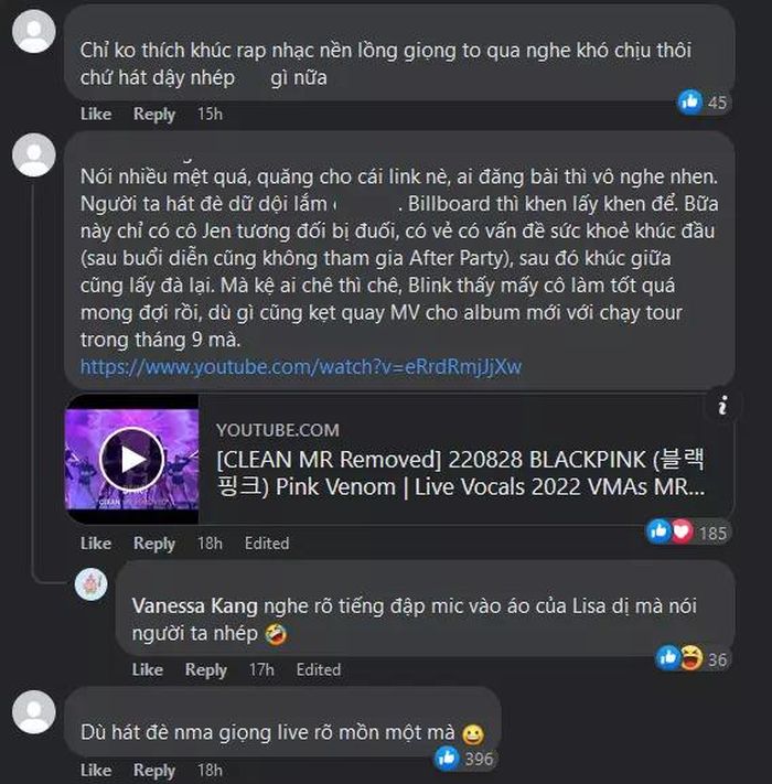 Fan tung video bằng chứng phủ nhận BLACKPINK hát nhép. Ảnh: Báo Thanh Niên