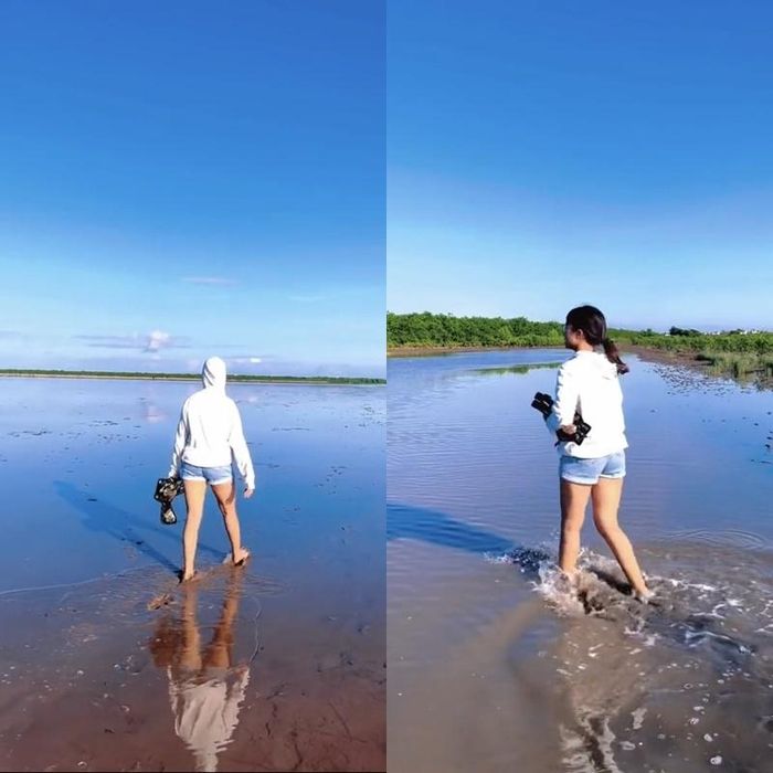 Chưa hết, nếu thời tiết không ủng hộ và thủy triều dâng cao thì chuyến đi coi như mất công.