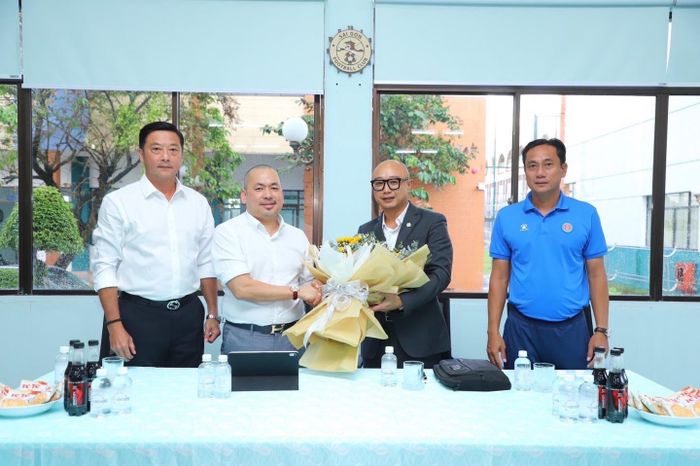 Sài Gòn FC vừa thay đổi vị trí chủ tịch CLB. Ảnh: SGFC