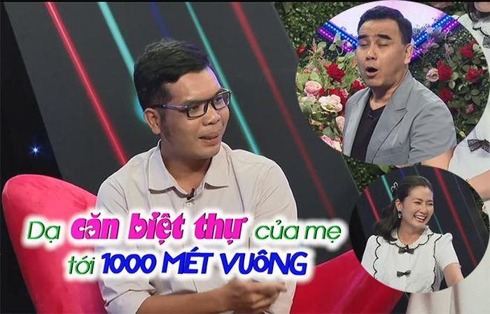 Chàng trai 33 tuổi khoe biệt thự của mẹ khiến nhiều người trầm trồ. 