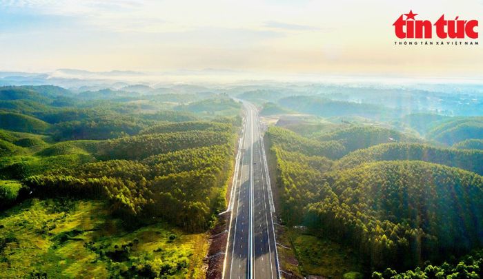 Cao tốc Vân Đồn - Móng Cái có tổng chiều dài 80,23km, được chia làm 2 gói thầu.
