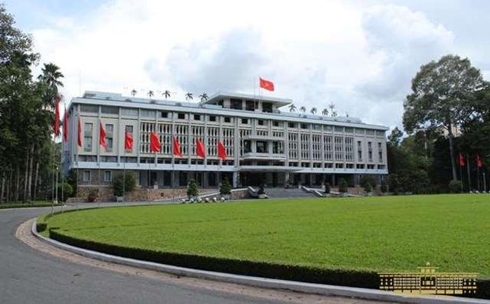 Công trình lịch sử Dinh Độc Lập, Thành phố Hồ Chí Minh.