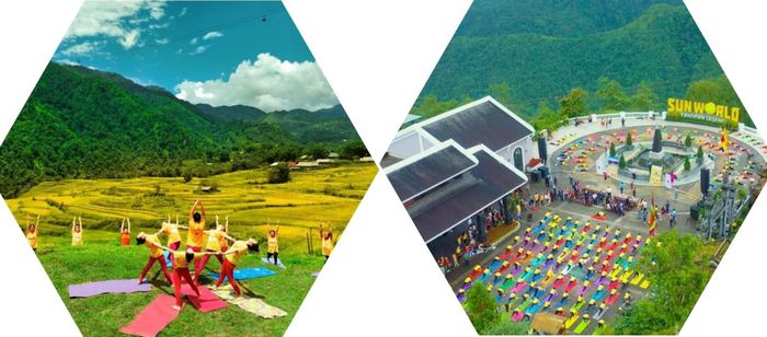 Những hình ảnh đẹp từ ngày hội yoga.