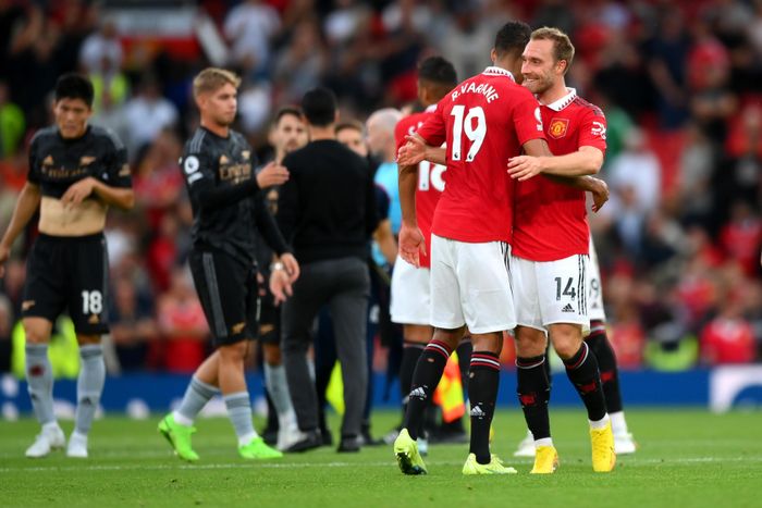 Eriksen đang chơi ổn định.
