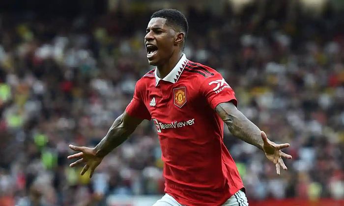 Cú đúp của Rashford đem về thắng lợi đầy thuyết phục cho M.U. Ảnh: Internet