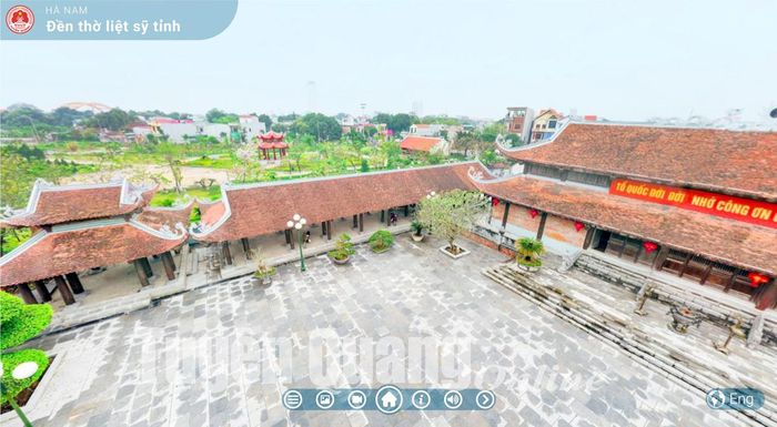 Hệ thống du lịch ảo được triển khai tại tỉnh Hà Nam.