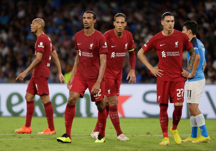  Những trụ cột của Liverpool sa sút trong thời gian qua. Ảnh: Reuters. 