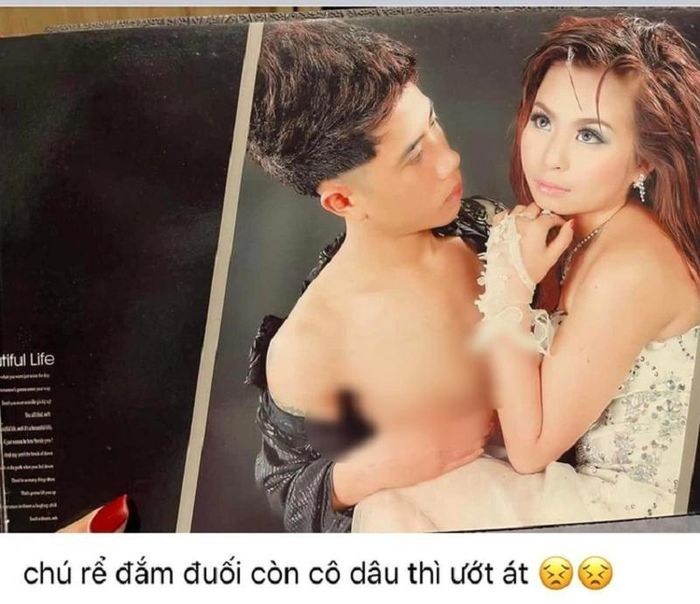  Những bức ảnh được cô gái chia sẻ trên mạng xã hội. 