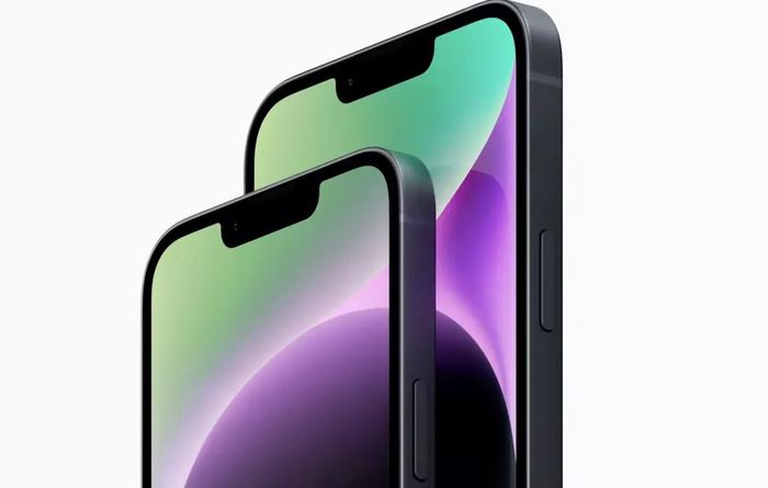 Mẫu iPhone 14 và iPhone 14 Plus