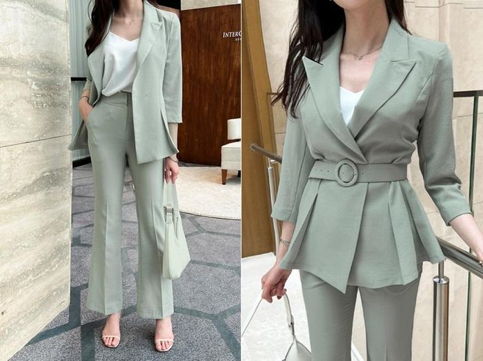 Blazer peplum che eo bánh mì hiệu quả, tạo cảm giác mềm mại, điệu đà cho chủ nhân
