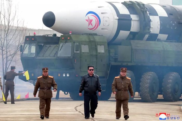 Nhà lãnh đạo Triều Tiên Kim Jong-un.