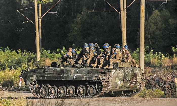 Chỉ trong vòng 4 ngày, lực lượng vũ trang Ukraine đã giải phóng một vùng lãnh thổ có diện tích hơn 2.000km2.