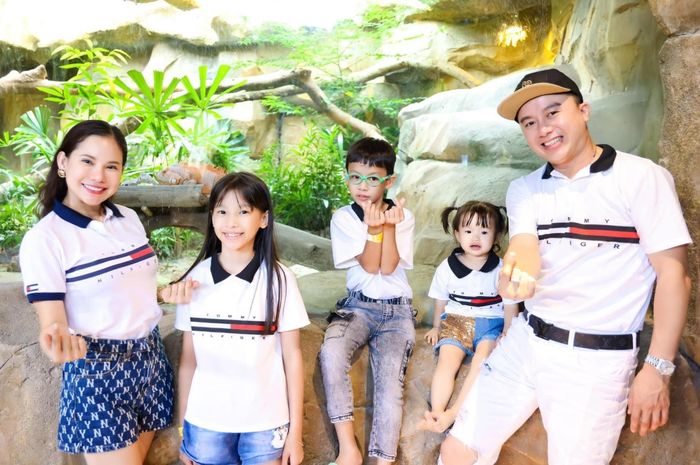 Hiện tại, gia đình của vợ chồng chị Ngọc rất viên mãn.