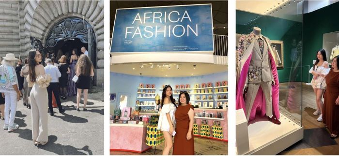 Gia Hân cùng mẹ đi xem triển lãm thời trang Gucci tại Florence, triển lãm của Yves Saint Laurent tại Paris. Ngoài ra cô còn được mẹ đưa đi dự Paris Haute Coture Fashion Week 2 lần vào năm 2018 và 2022.