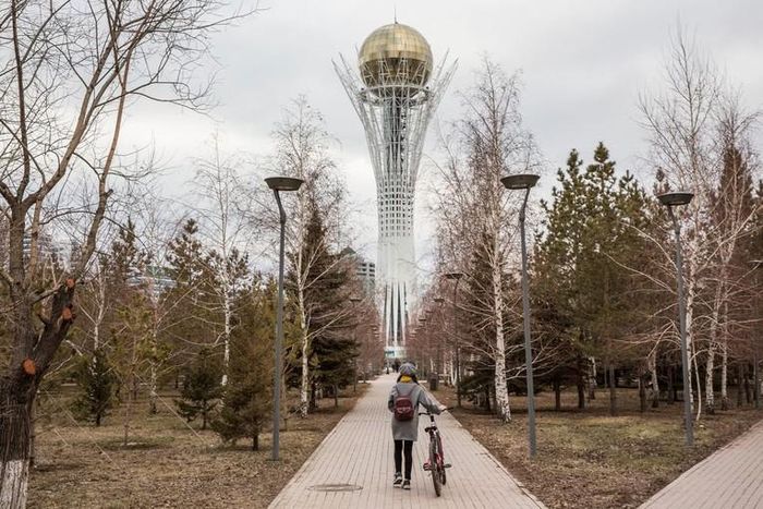 Thủ đô Kazakhstan Nur-Sultan sắp tới sẽ được đổi lại là Astana. Ảnh: Bloomberg