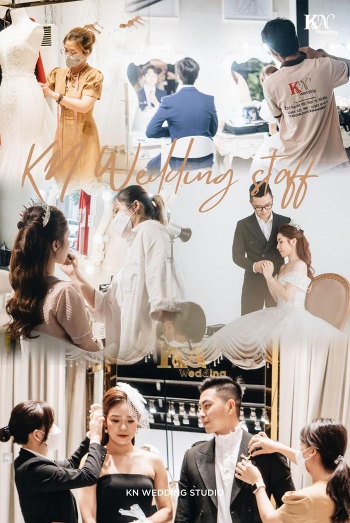 “Trợ lý cưới” KN - những người bạn đồng hành cùng cô dâu chú rể xuyên suốt chặng đường.