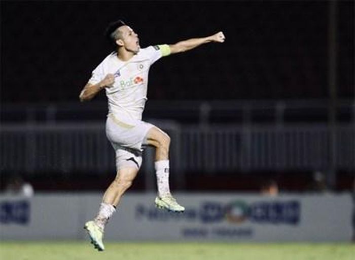 Nguyễn Văn Quyết đang có phong độ tốt ở Hà Nội FC. Ảnh: DUY LINH.