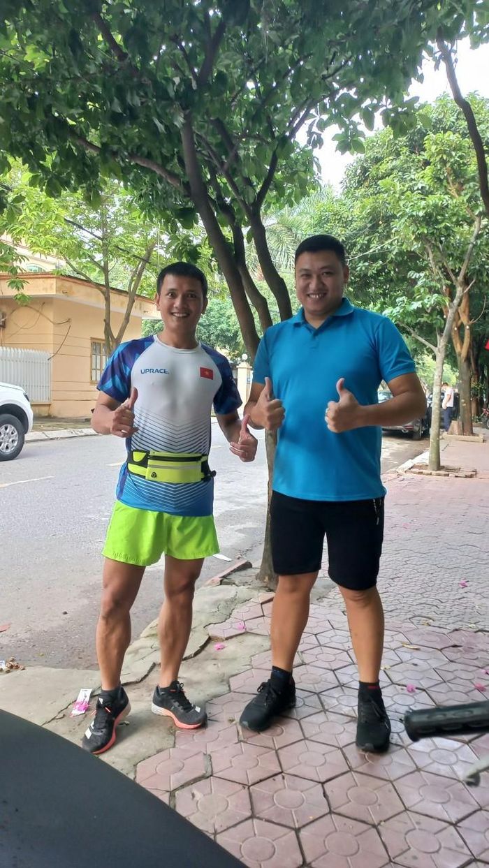 Ứng viên nặng 110kg trước và sau khi thay đổi chế độ dinh dưỡng và luyện tập