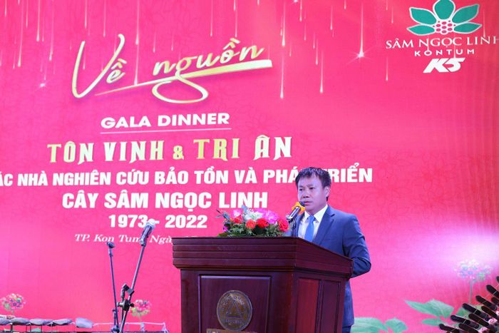 Ông Trần Hoàn - Chủ tịch HĐQT Công ty Cổ phần Sâm Ngọc Linh Kon Tum K5