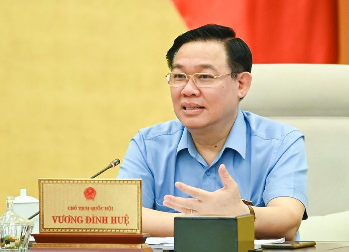  Chủ tịch Quốc hội Vương Đình Huệ. Ảnh: Phạm Thắng. 