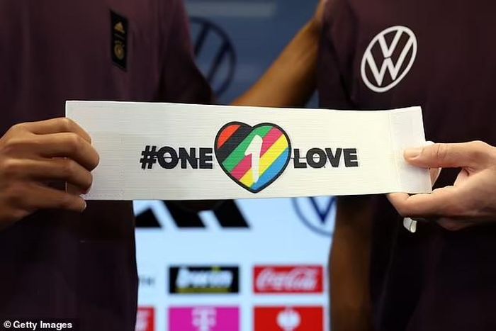 Anh và 9 quốc gia châu Âu khác đã tham gia chiến dịch 'OneLove'. Ảnh: Getty Images 