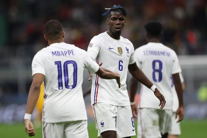Pogba có thể bỏ lỡ cơ hội chơi cùng Mbappe tại World Cup 2022 sau khi phẫu thuật đầu gối 