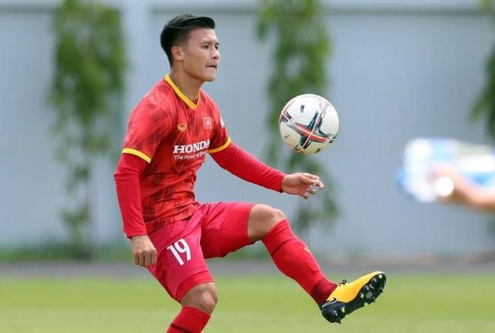 Quang Hải muốn cùng ĐT Việt Nam dự AFF Cup 2022 (Ảnh: VFF)