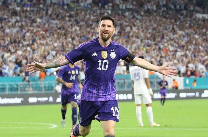 Messi đang có màn trình diễn tốt trong màu áo tuyển quốc gia và PSG. Ảnh: CGI.