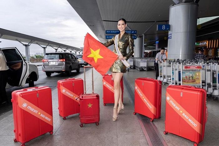 Đến với Hoa hậu Liên lục địa 2022, nàng á hậu đến từ Cần Thơ mang theo 125kg hành lý, vượt 48h để đến Ai Cập.